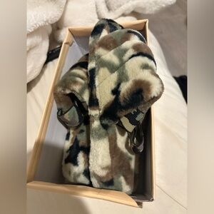 Camouflage Fuzzy Slippers